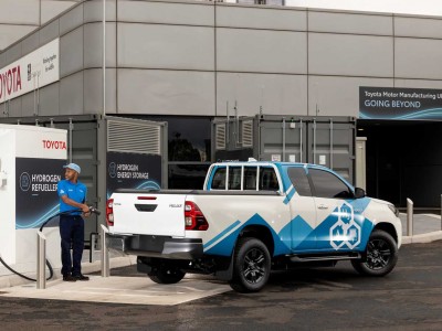 Toyota dévoile son pick-up hydrogène à grande autonomie