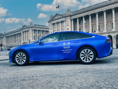 Voiture hydrogène : 500 Toyota Mirai pour les JO de Paris 2024