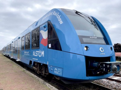 Le premier train à hydrogène de France est sur les rails