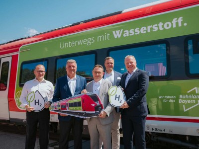 Trains &agrave; hydrog&egrave;ne : Siemens pr&eacute;pare trois Mireo Plus H pour la Bavi&egrave;re