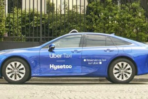 A Paris, Uber fait le pari de l'hydrog&egrave;ne pour ses taxis premium