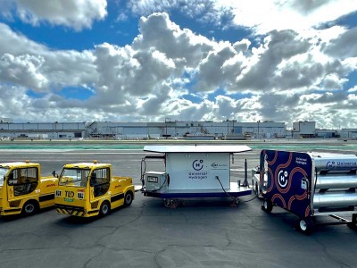 AmpCart H2 : la réponse d'Universal Hydrogen au défi de l'électrification des aéroports