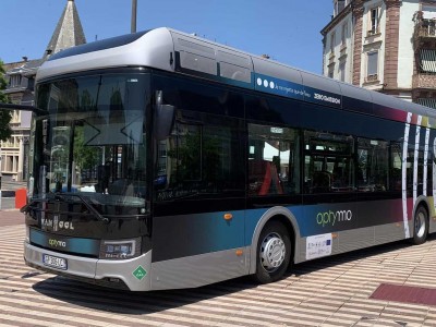 Les premiers bus à hydrogène arrivent à Belfort