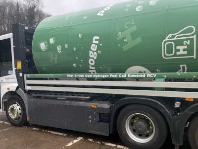 Hydrog&egrave;ne ou &eacute;lectrique ? Le pays de Galles teste deux camions-bennes pour trancher