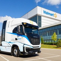 Un premier camion hydrog&egrave;ne pour Walmart Canada