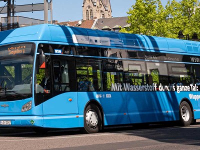 Allemagne : les premiers bus à hydrogène roulent à Wuppertal