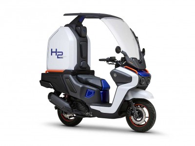 Yamaha continue d'innover dans le scooter &agrave; moteur hydrog&egrave;ne