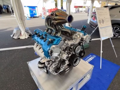 Yamaha s'attaque au moteur V8 à hydrogène