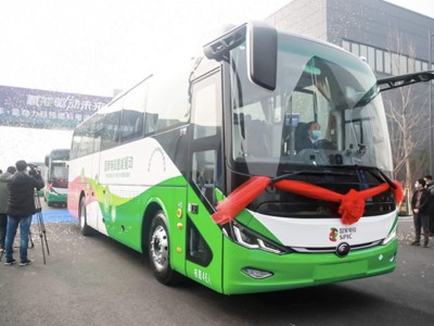 30 bus à pile à combustible Yutong pour Pékin