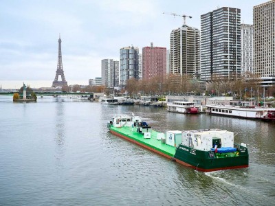Zulu 06 : le premier bateau fluvial à hydrogène inauguré à Paris