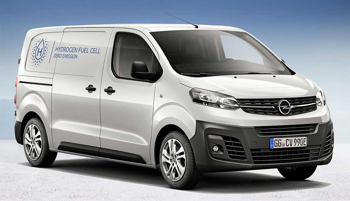 Opel Vivaro hydrogène Opel Vivaro hydrogène