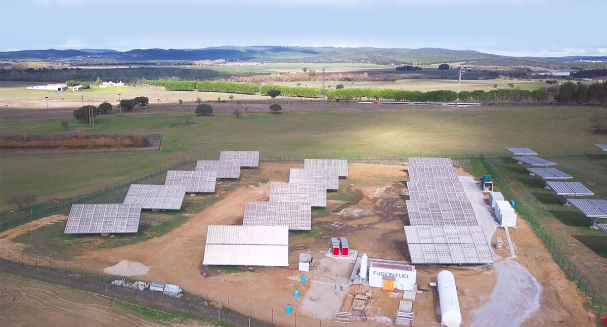 Le Portugal met en service sa première centrale solaire à hydrogène