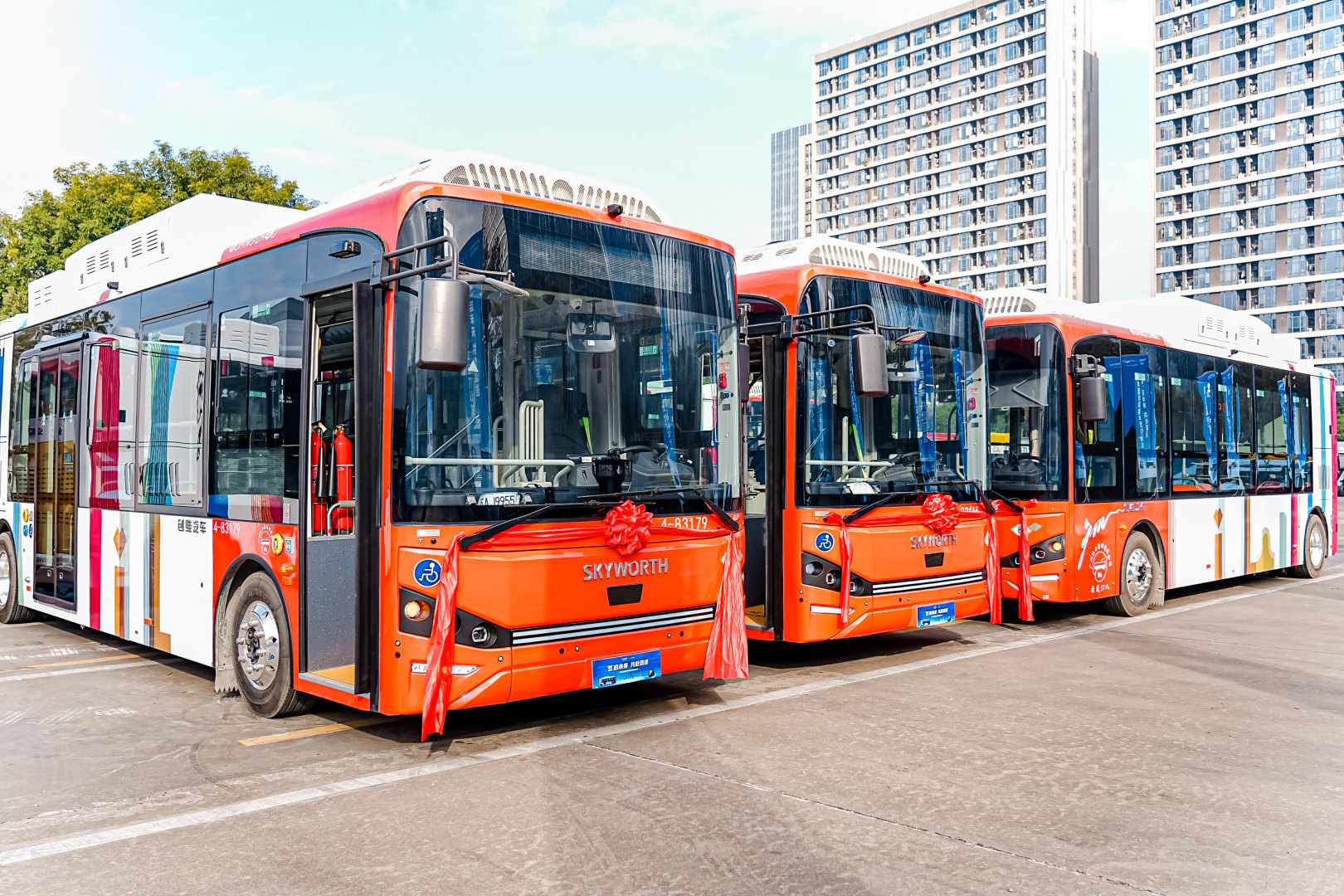 Hyundai et Kaiwo livrent 249 bus &agrave; hydrog&egrave;ne &agrave; la ville de Guangzhou