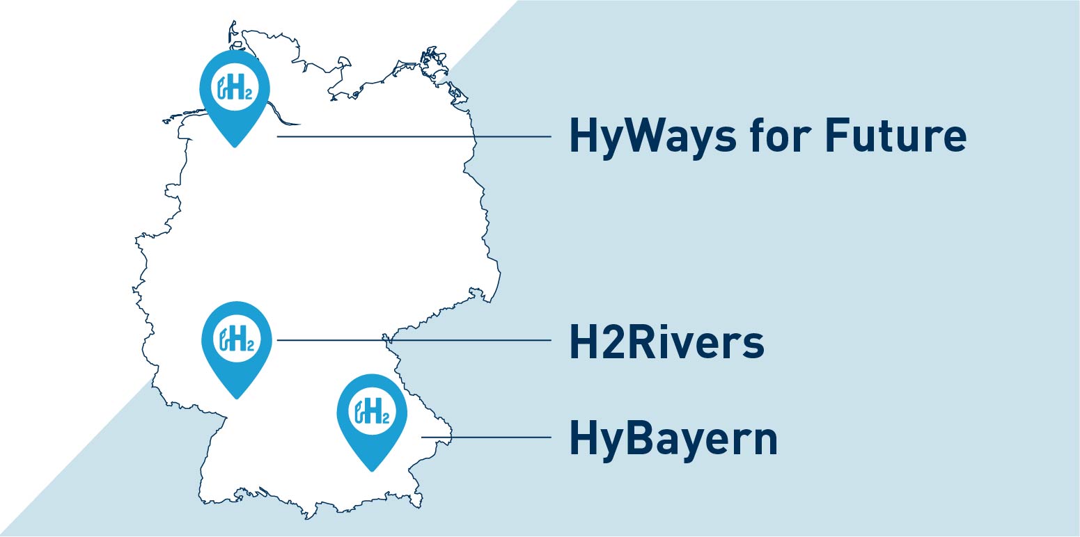 Dix nouvelles stations hydrogène en Allemagne