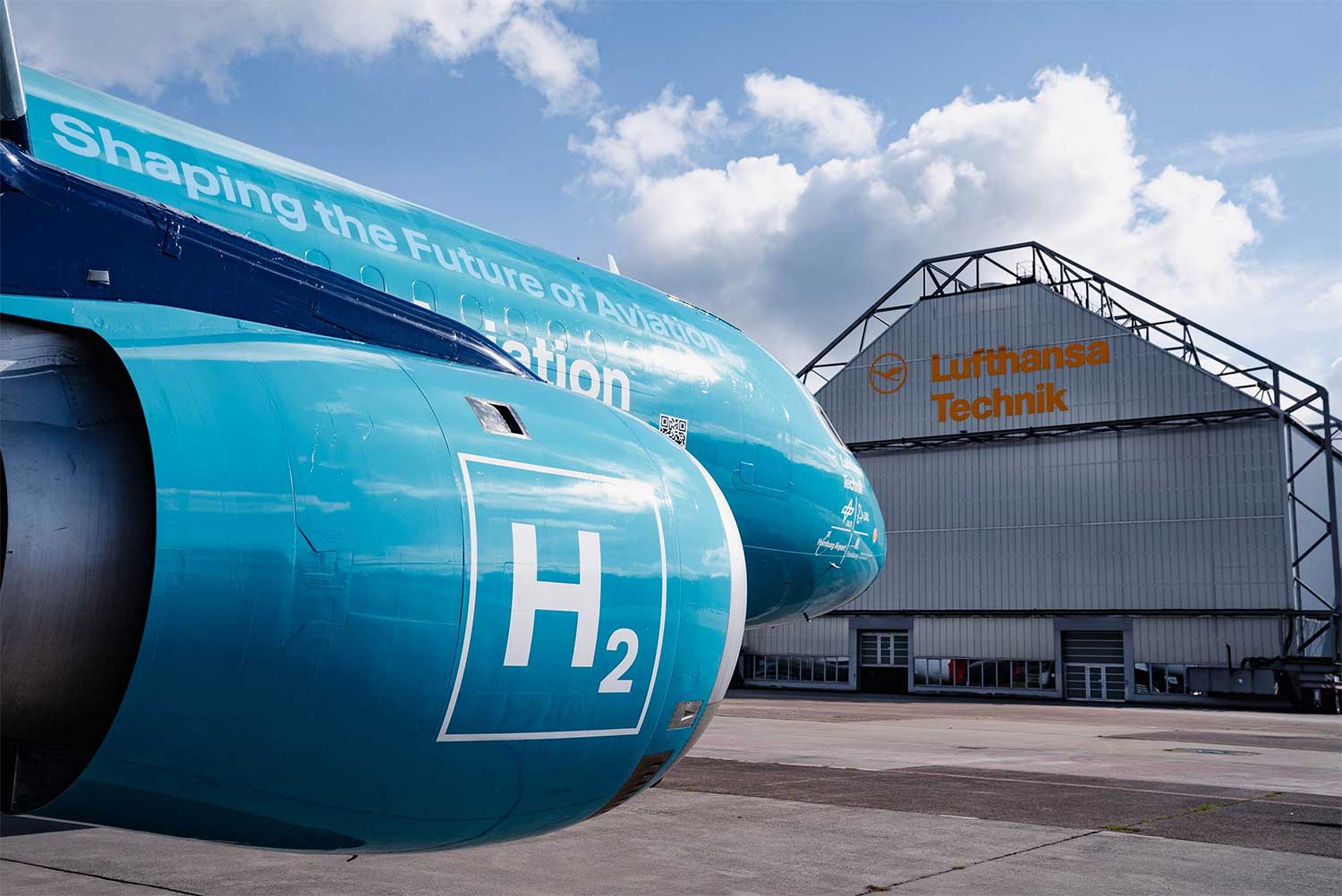 Cet Airbus A320 a été converti en laboratoire de l'avion à hydrogène