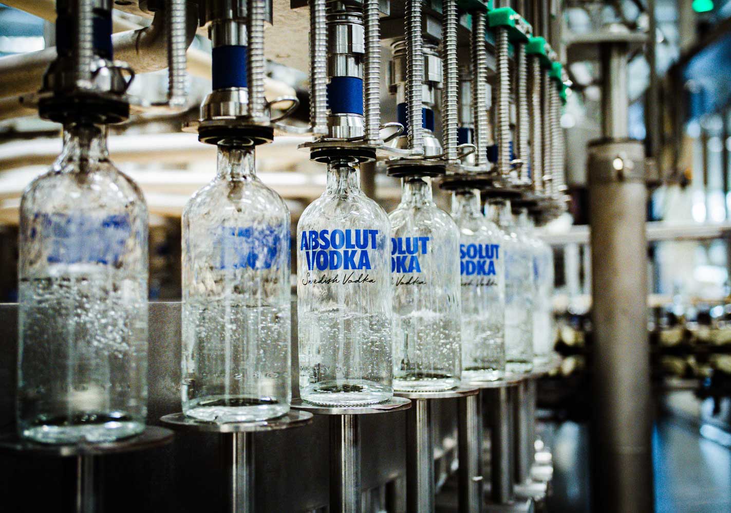 De l'hydrogène dans les bouteilles d'Absolut Vodka