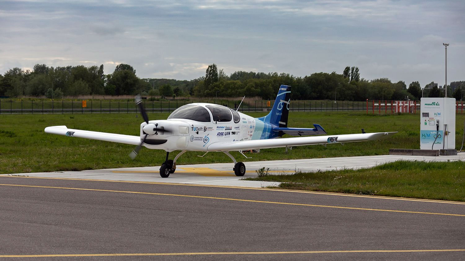 D&eacute;velopp&eacute; par des &eacute;tudiants, cet avion &agrave; hydrog&egrave;ne vient de r&eacute;ussir ses premiers tests grandeur nature