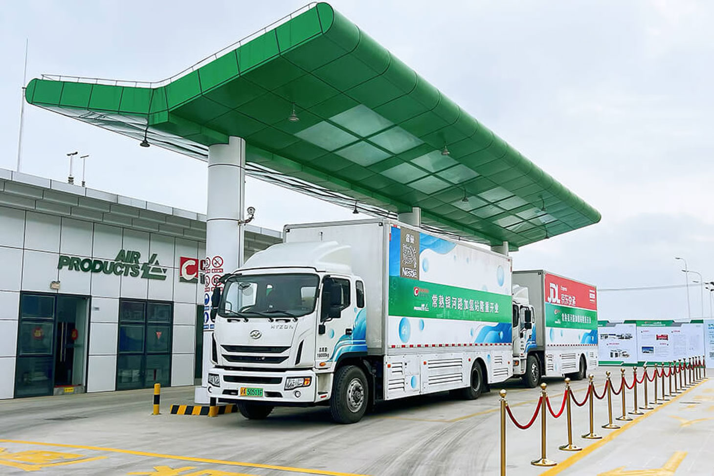 Station hydrogène : Air Products investit la Chine