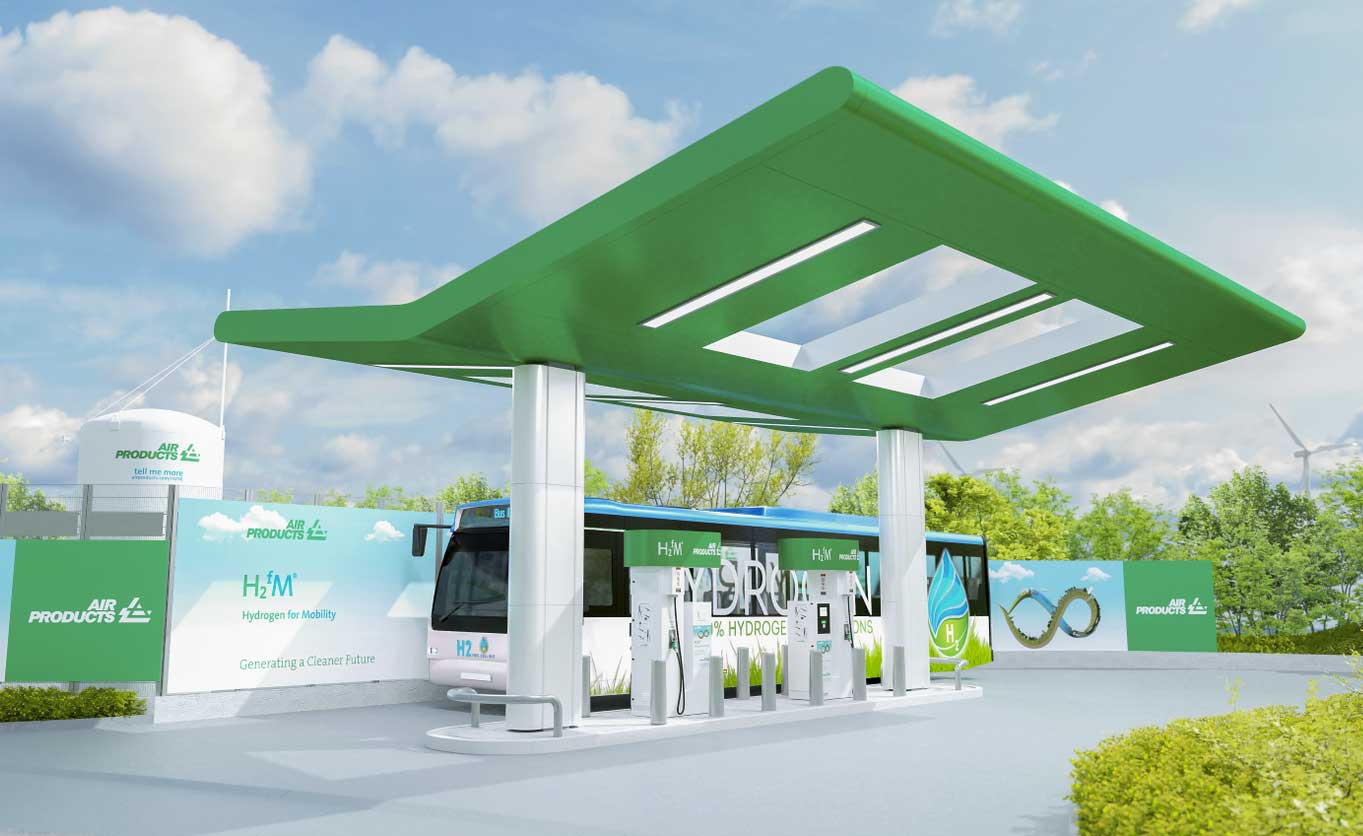 Stations hydrogène : Air Products annonce un corridor en Californie