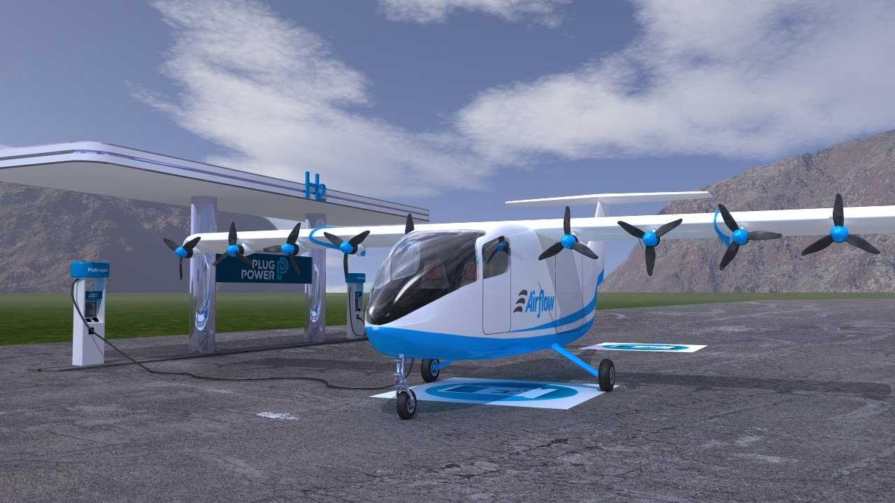Airflow prépare un avion à hydrogène à grande autonomie