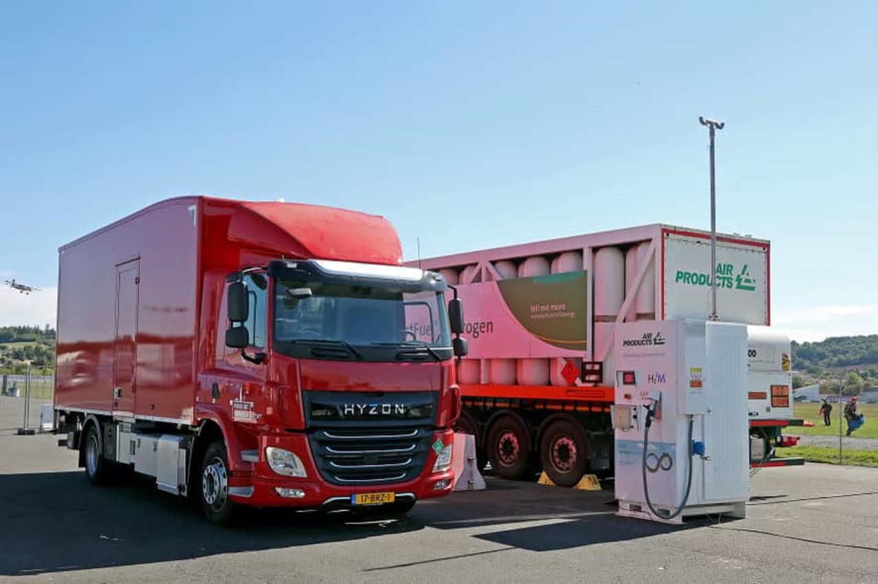 Occitanie : un camion à hydrogène en démo à Albi