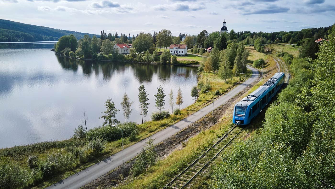 Le train à hydrogène d'Alstom fait ses débuts en Suède