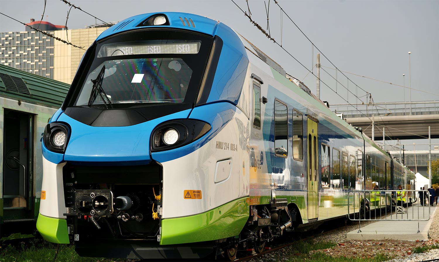 Alstom présente le premier train à hydrogène d'Italie