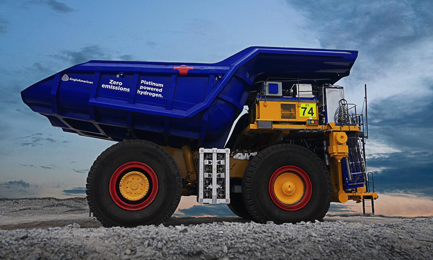 Cet engin minier est le plus grand camion à hydrogène au monde