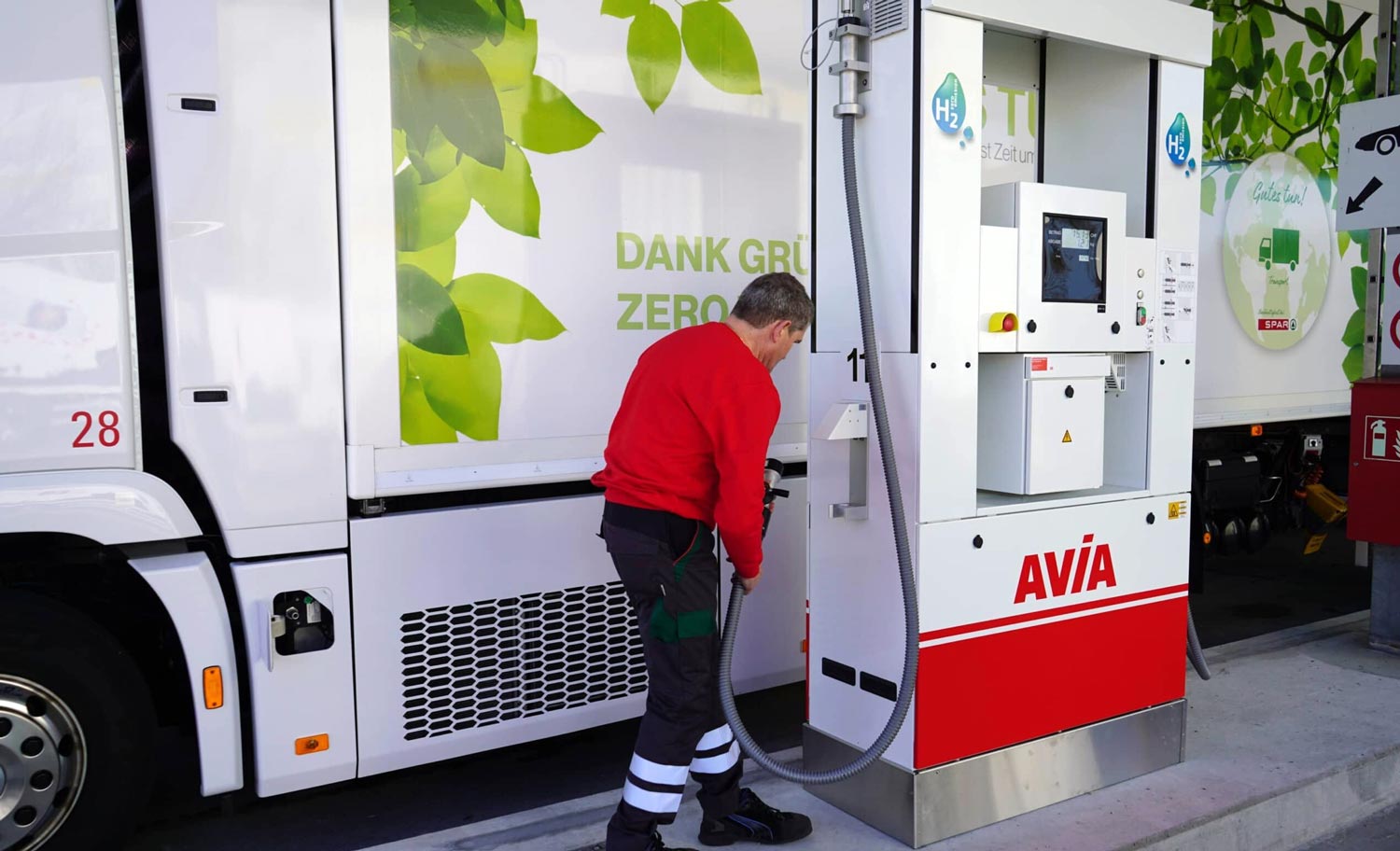 Hydrogène : une nouvelle station AVIA pour l'Est francilien