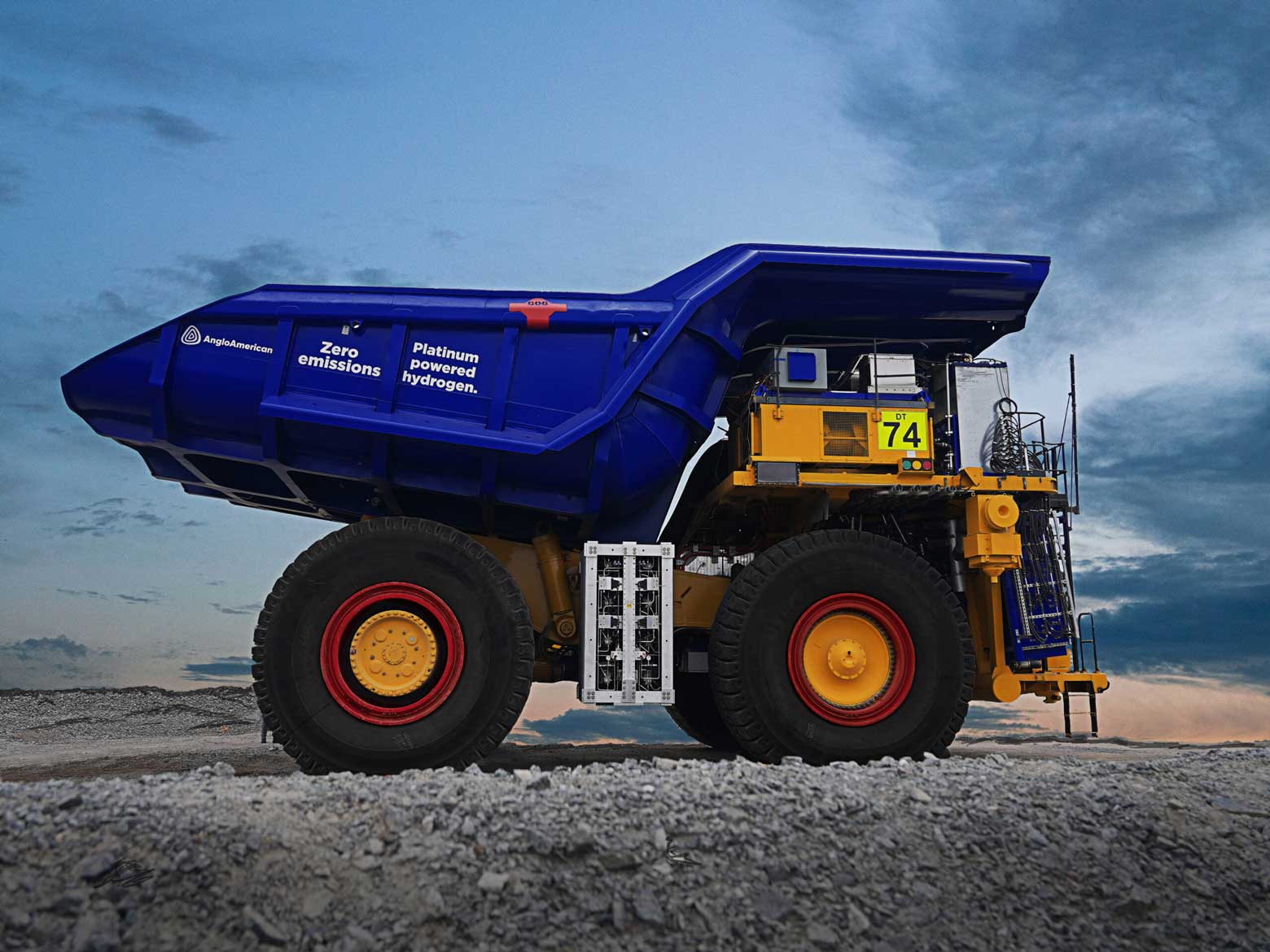 Hydrogène : ces camions miniers géants seront équipés de piles Ballard