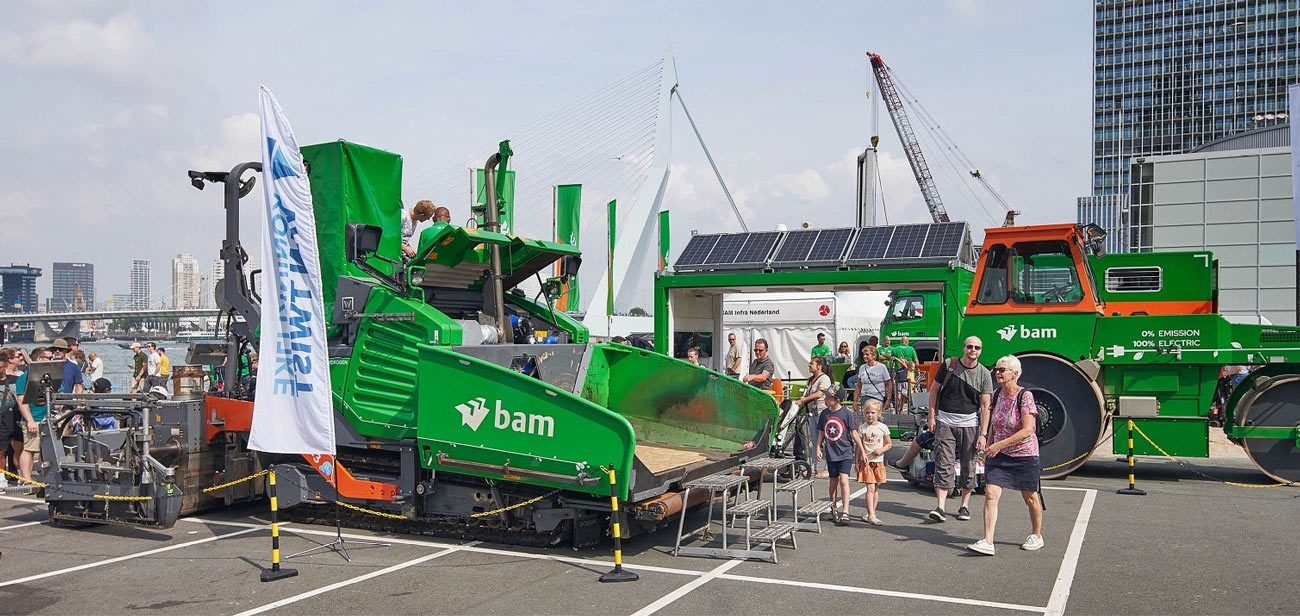 Un premier engin de construction à moteur à hydrogène pour BAM