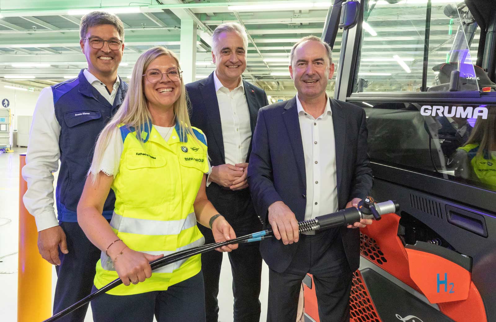 Dans cette usine, BMW d&eacute;ploie 6 km de canalisations pour alimenter 320 v&eacute;hicules &agrave; hydrog&egrave;ne