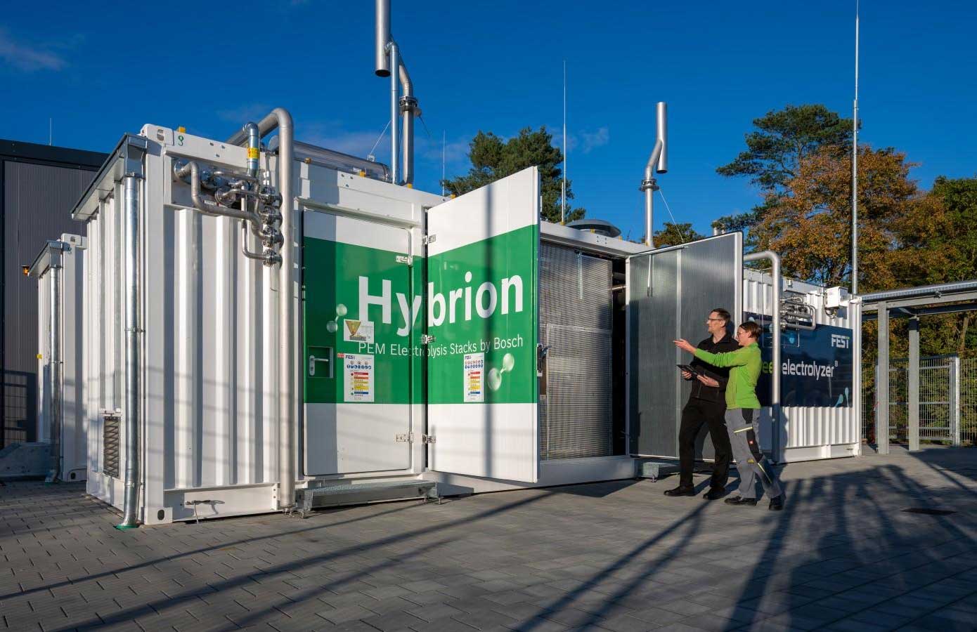 En Allemagne, Bosch met en service un &eacute;lectrolyseur maison