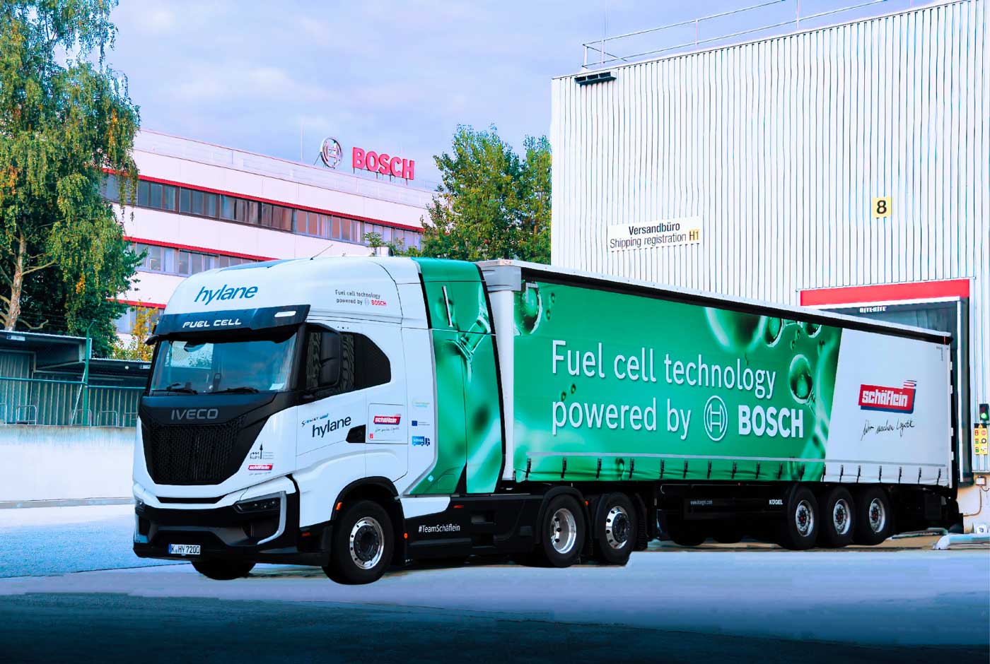 Bosch mise sur l'hydrogène pour décarboner sa logistique