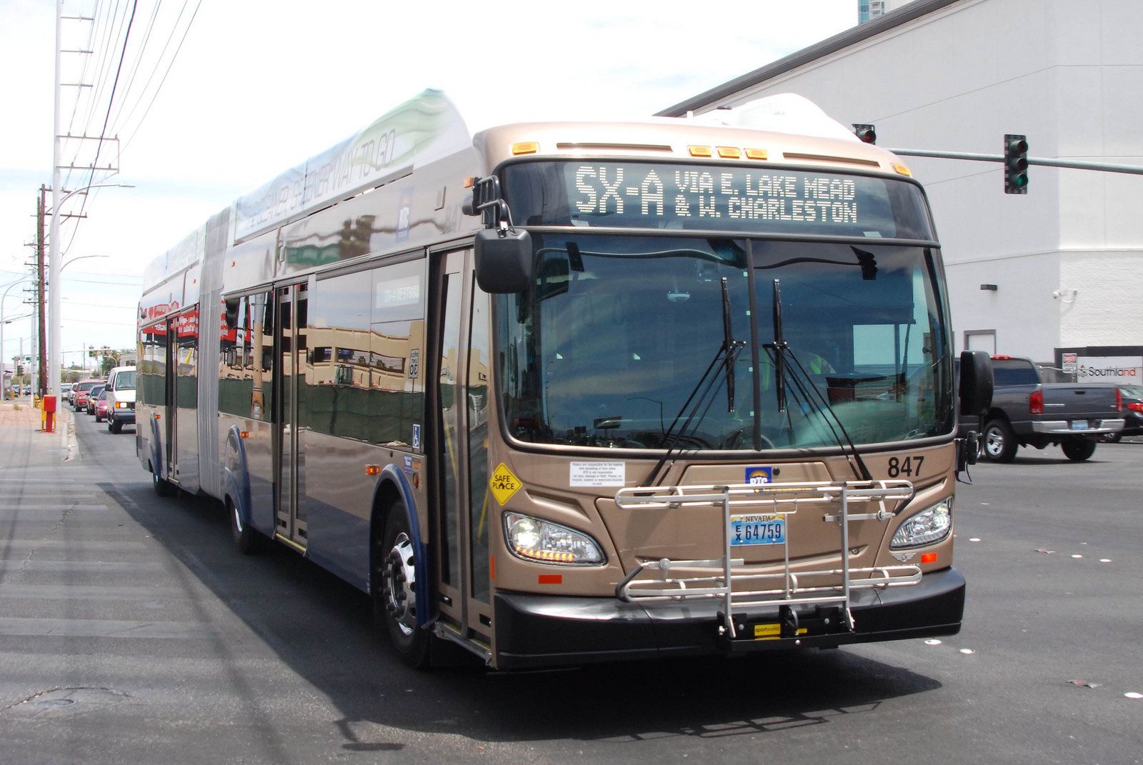 Las Vegas va s'équiper de bus à hydrogène