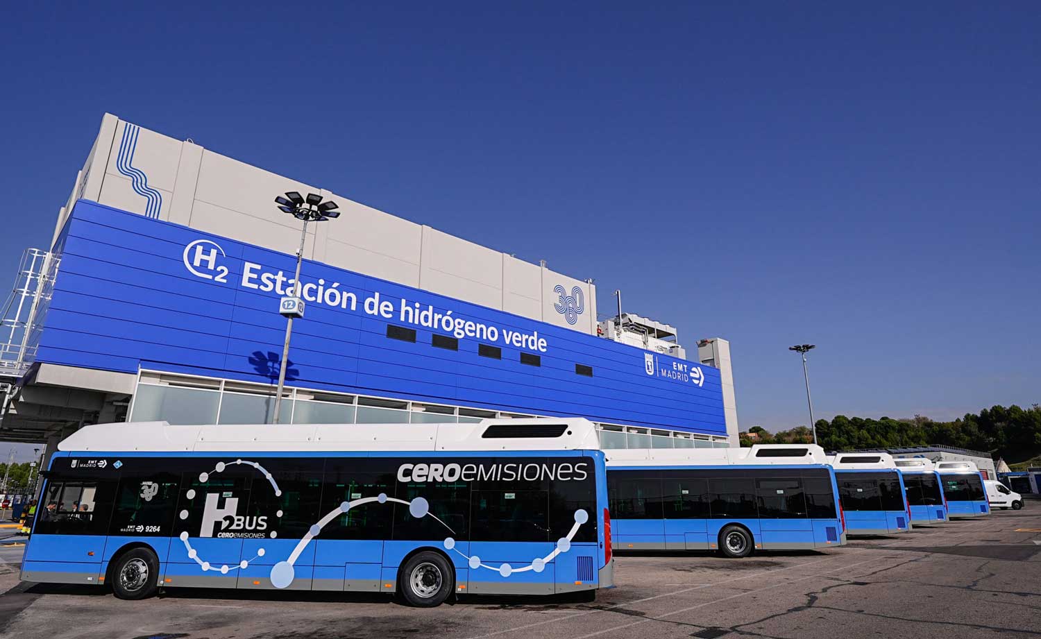 Madrid reçoit ses 10 premiers bus à hydrogène