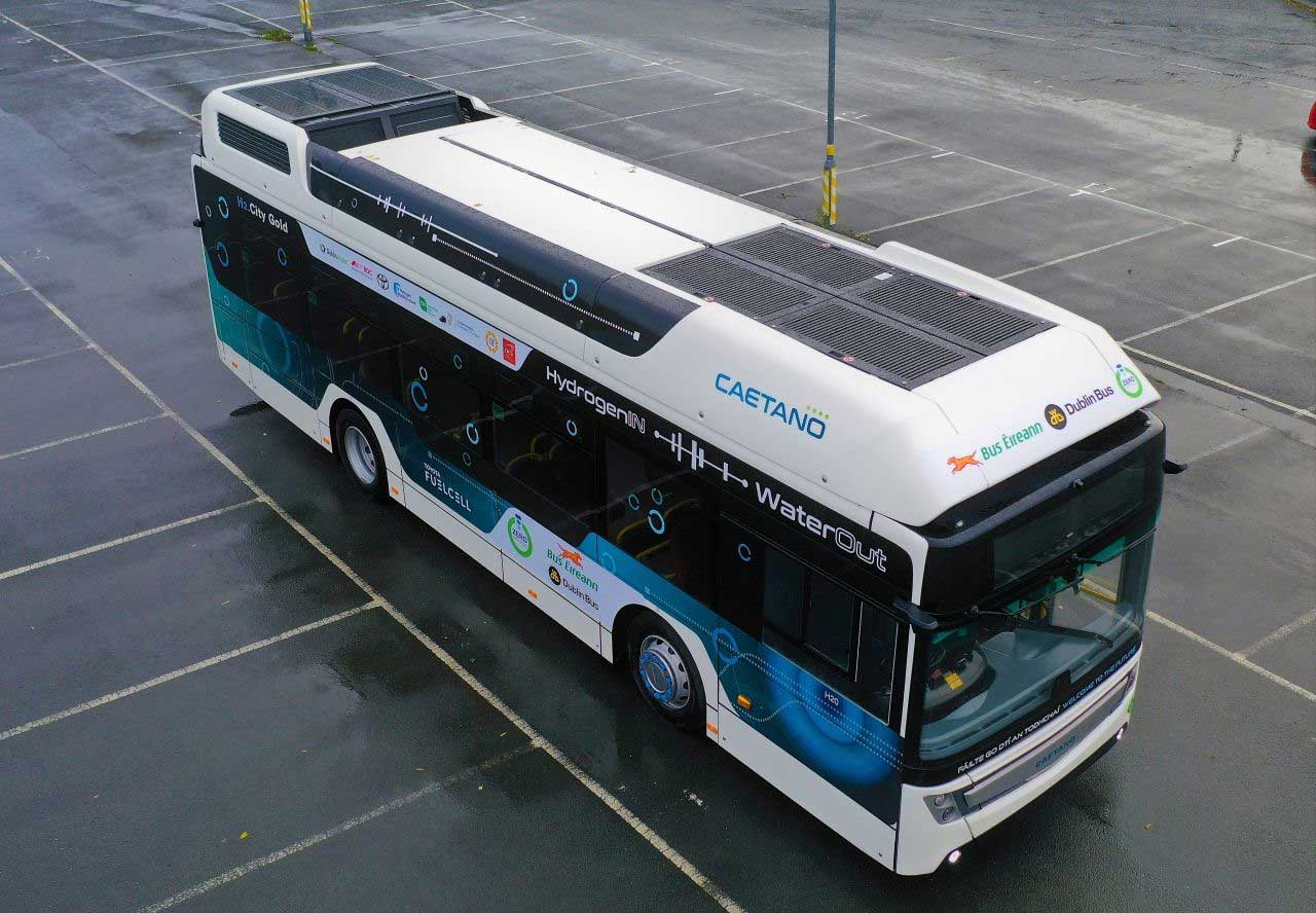 Irlande : un bus à hydrogène en test à Dublin