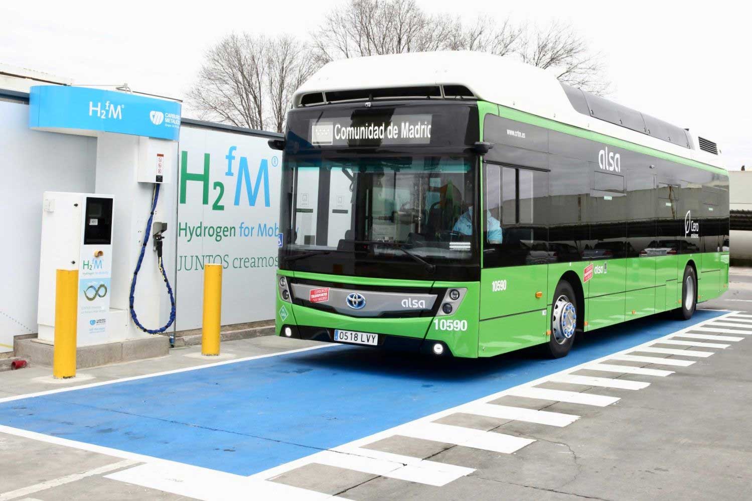 Madrid commande ses premiers bus à pile à combustible