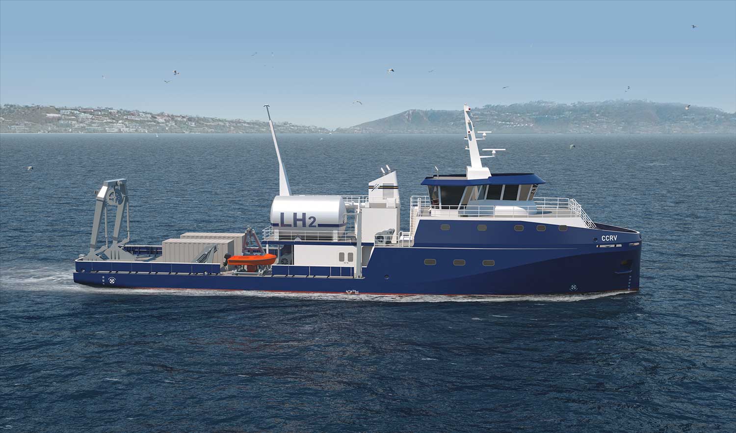 Ballard et Chart vont développer le premier navire de recherche à hydrogène liquide au monde