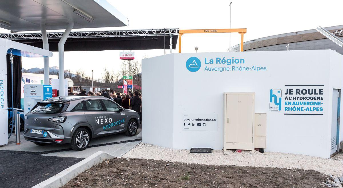 Chambéry inaugure sa première station à hydrogène