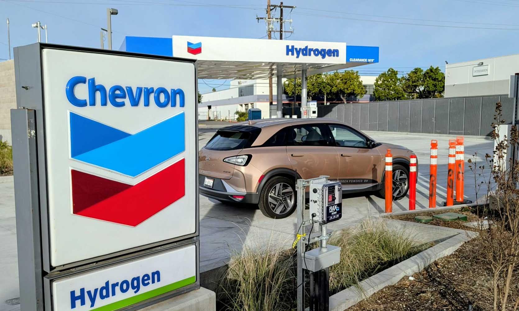 Une troisi&egrave;me station hydrog&egrave;ne pour Chevron en Californie