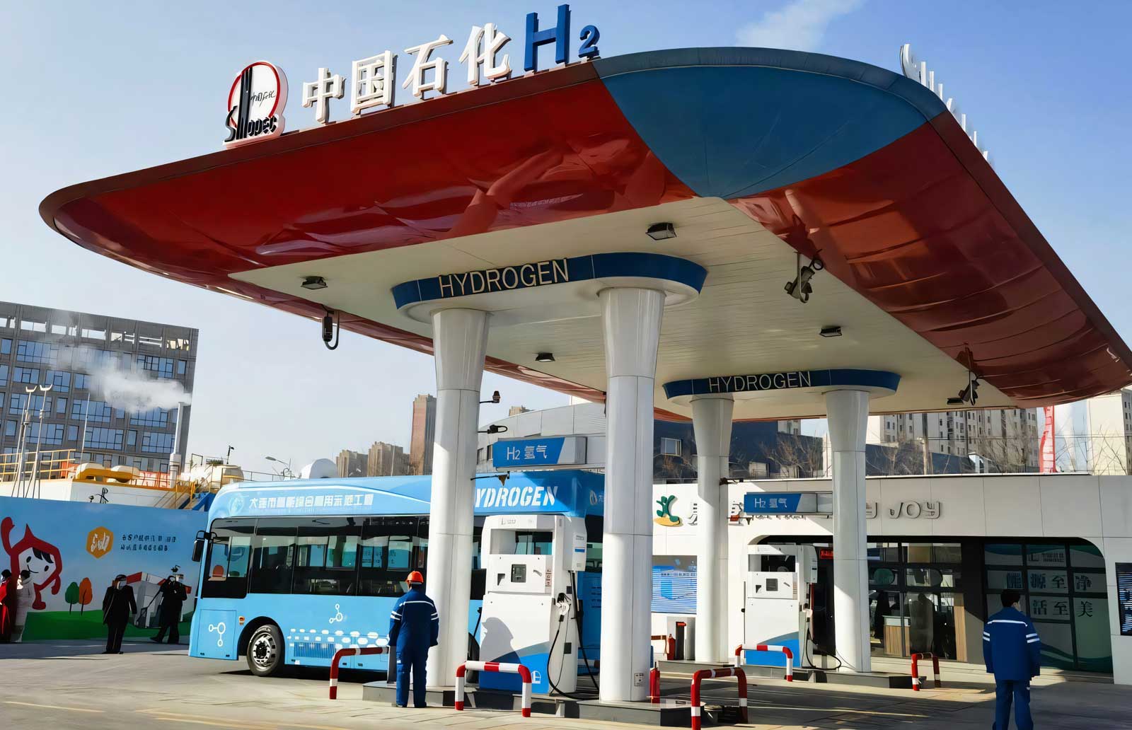 Stations hydrogène : en Chine, les ambitions se heurtent à la réalité