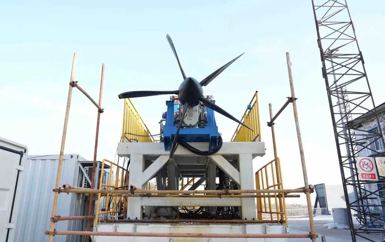 Au niveau du m&eacute;gawatt... ce moteur &agrave; hydrog&egrave;ne chinois change d'&eacute;chelle