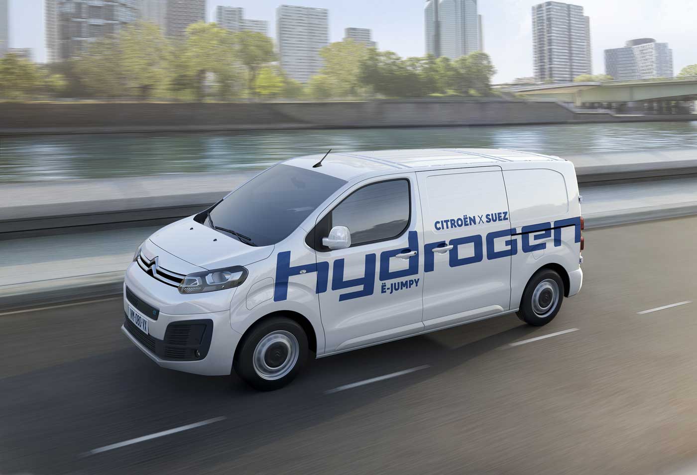 Citroën va livrer son premier Jumpy hydrogène à Suez