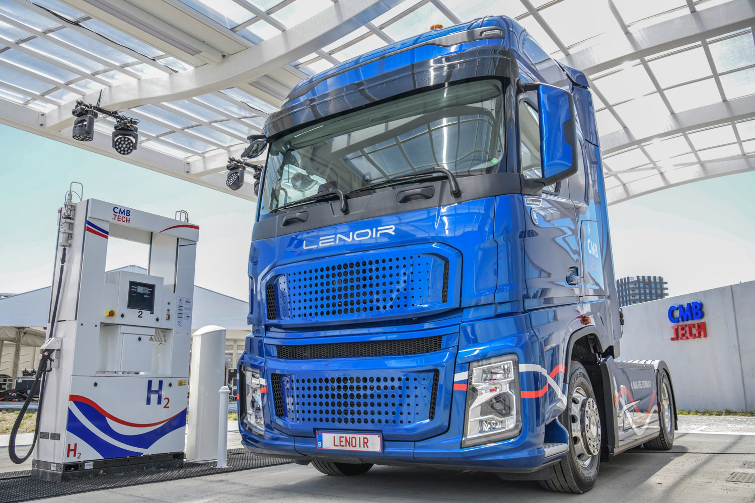 Diesel-hydrogène : Ford Trucks muscle sa coopération avec CMB.Tech