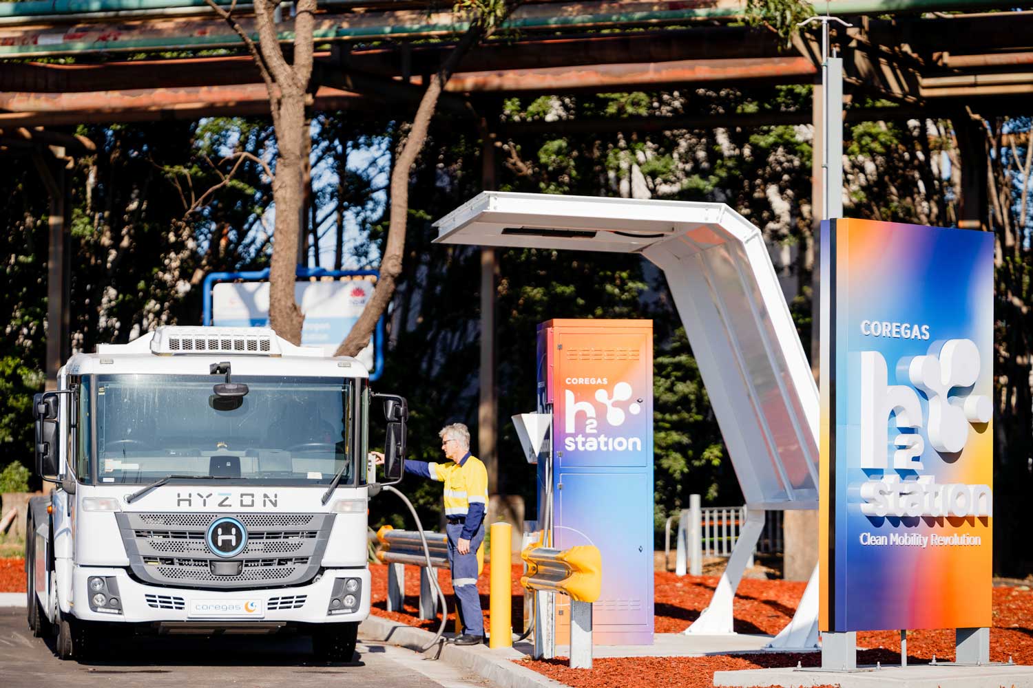 En Australie, Coregas ouvre la première station hydrogène pour poids lourds