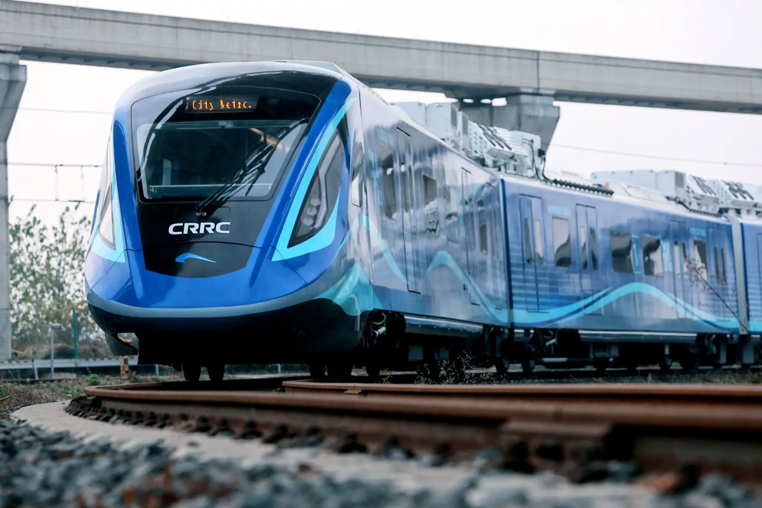 Ce train à hydrogène chinois annonce une efficience record