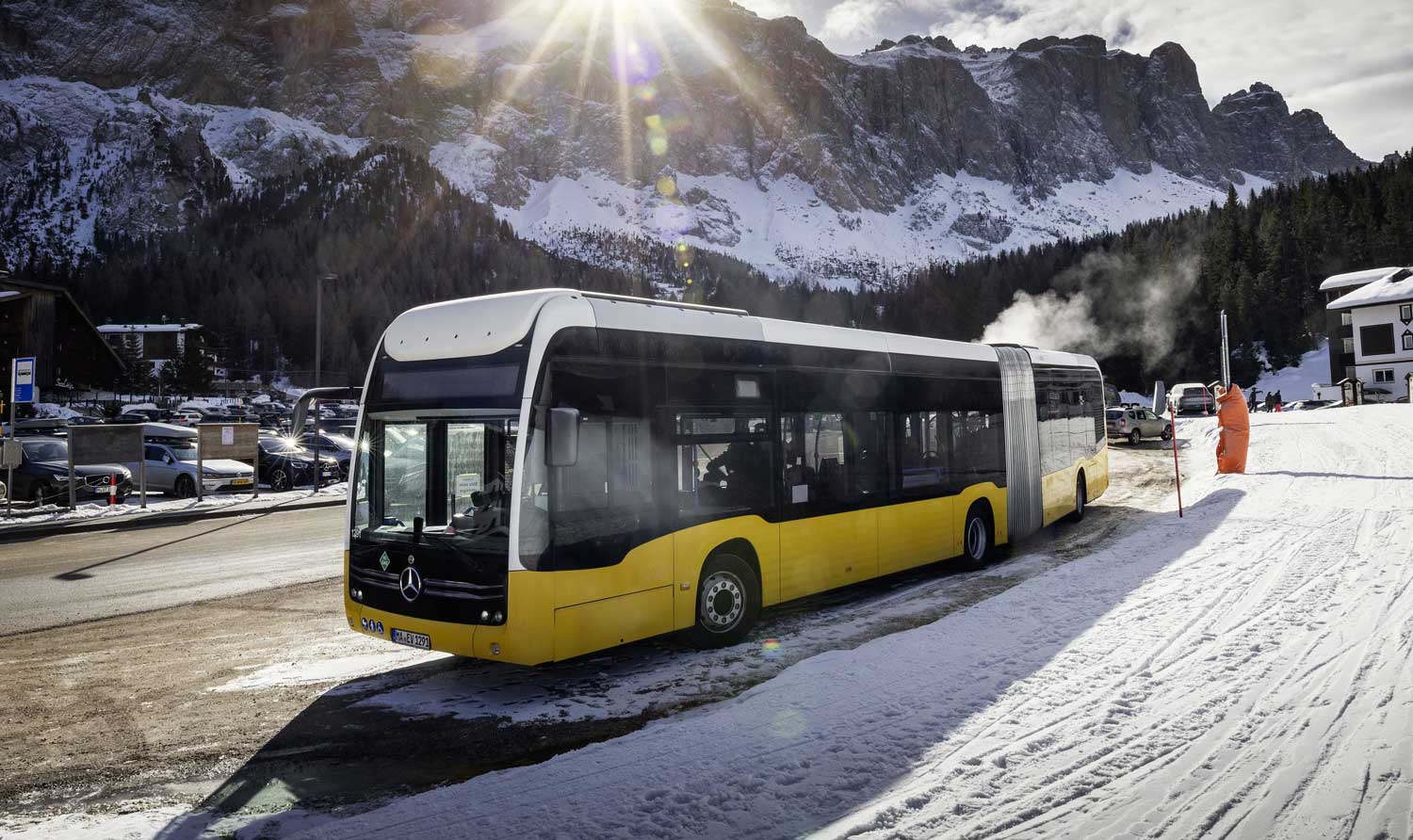 Bus hydrogène : le Mercedes eCitaro F-Cell passe l'épreuve du froid