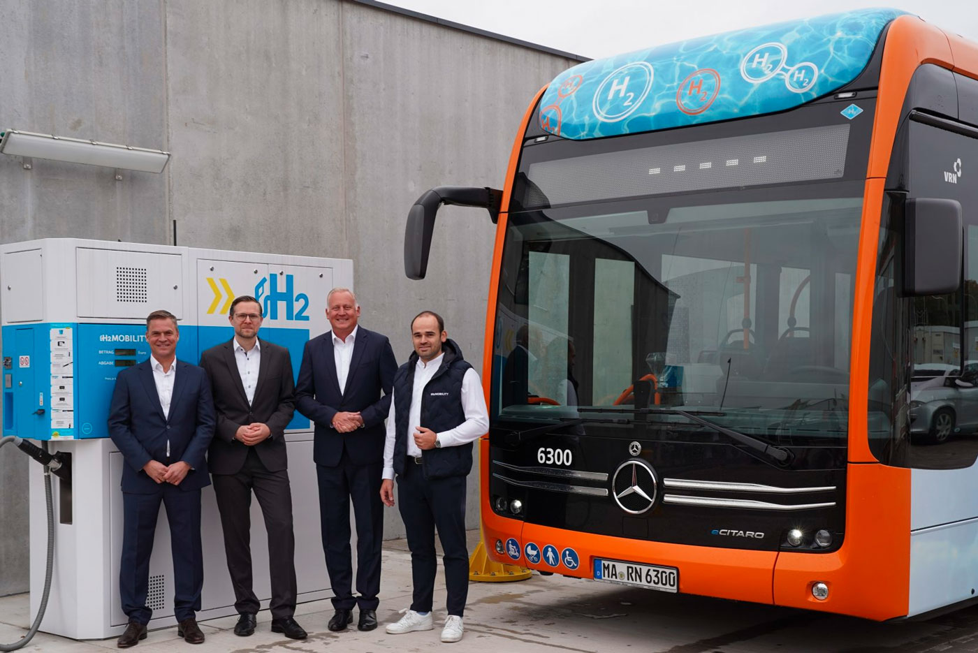 Stations bus hydrogène : Daimler et H2 Mobility lancent une offre clé en main