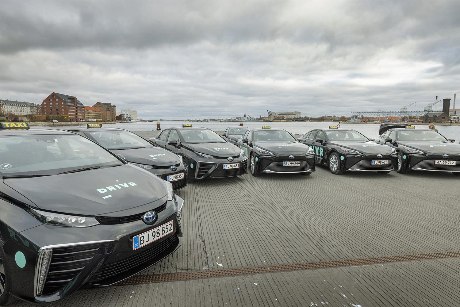 Taxi hydrogène : Toyota et Drivr s'associent à Everfuel